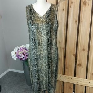 Harve Benard Animal Print Dress